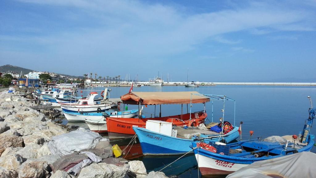 Cicek Aile Pansiyonu Burhaniye Bagian luar foto